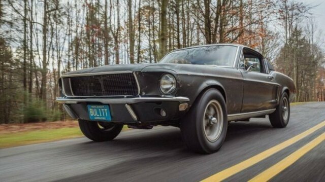 Самый дорогой Mustang в истории выставлен на аукцион — это оригинальный Bullitt Стива Маккуина