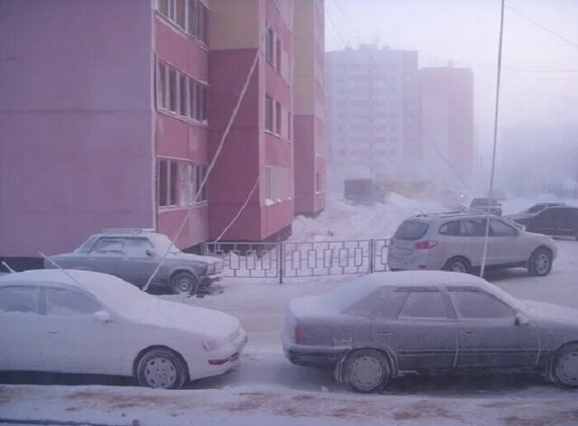 Для чего сибирские водители тянут к машинам провода из квартир