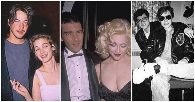 16 редких фотографий знаменитостей из 90-х