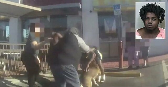 Служебный пес помог полицейскому усмирить участника драки