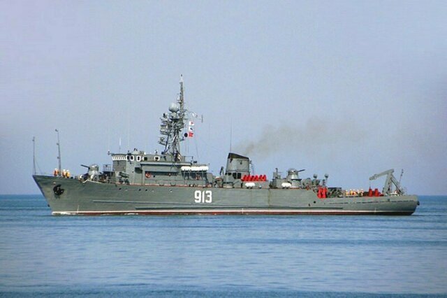 Тральщики Черноморского флота «Ковровец» и «Иван Голубец» сдали вторую курсовую задачу