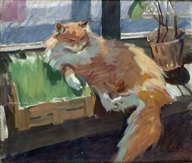 Кошки в советском искусстве