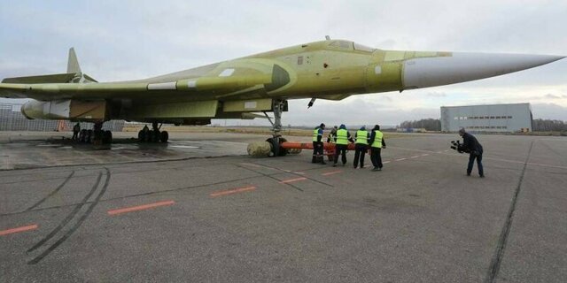 Модернизированный "Белый лебедь" поднялся в воздух