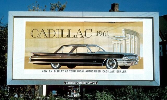 Cadillac 1961 — широко шагая от барокко к ампиру