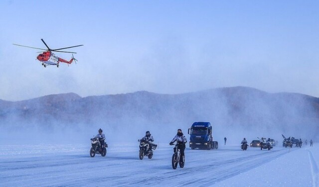 Байкальская миля 2020: фестиваль скорости на льду в Бурятии