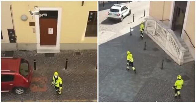 Карантин во время коронавируса сделал одну из улиц Италии похожей на Сити 17 из Half Life 2