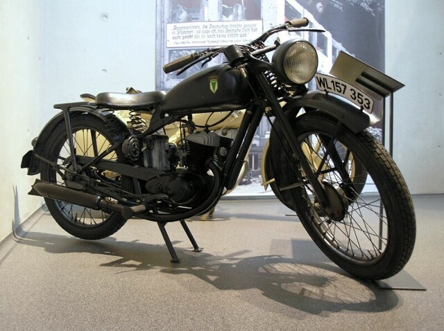 Самый копируемый мотоцикл всех времён Немецкий  DKW RT 125