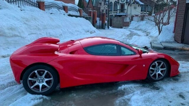 Из старенькой "Тойоты" создали самодельный аналог McLaren F1