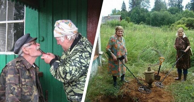 О деревне с юмором