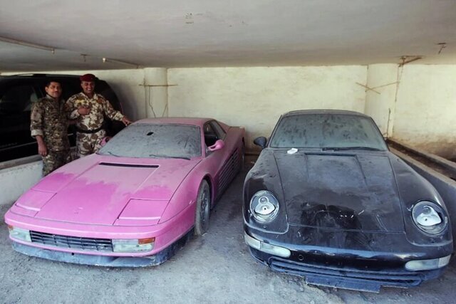 Саддам Хусейн однажды сжег коллекцию автомобилей своего сына