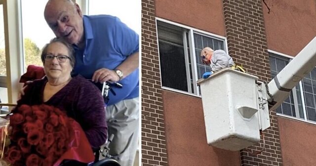 Чтобы увидеть любимую: 88-летний американец взлетел к ее окну