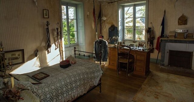 Застывшая во времени спальня солдата Первой мировой войны
