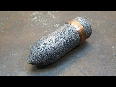 Ковка клинка из бронебойного снаряда