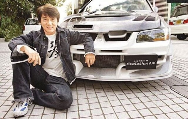 Дружба Джеки Чана с японским автопроизводителем Mitsubishi