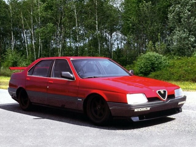 Alfa Romeo 164 с мотором V10 от Формулы-1 из 80-ых