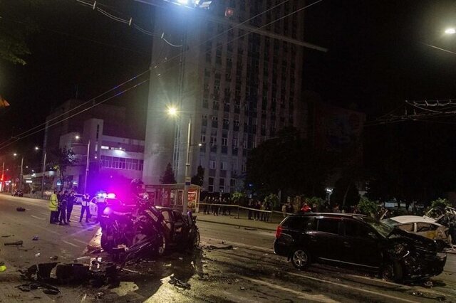 В Кишиневе произошла страшная авария