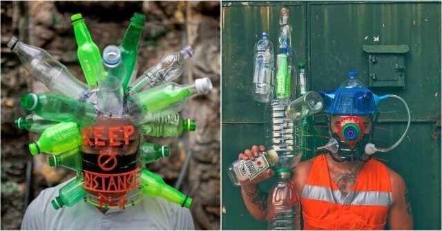 Филиппинский художник создает странные маски для соблюдения дистанции