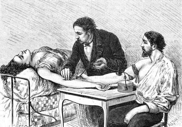 15 июня 1667 г. 353 года назад - Проведено первое в истории успешное переливание крови человеку
