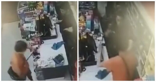 Сотрудник магазина успокоил грабителя с помощью шести бутылок с пивом