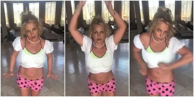 Бритни Спирс напугала своих поклонников странными танцами