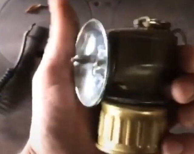 Видео с запахом: карбидная лампа
