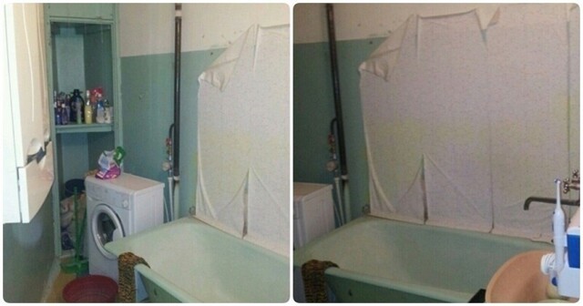 До и после: ремонт ванной комнаты нестандартной планировки