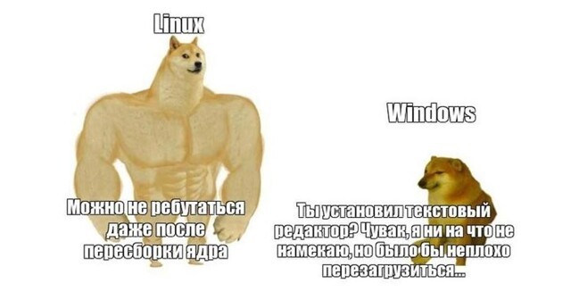 Схватка началась: Windows vs Linux