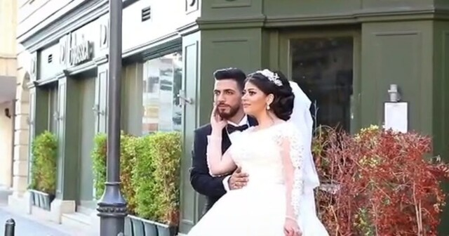 Свадебная фотосессия, прерванная взрывом в Бейруте