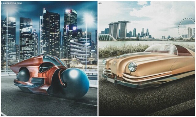 Как футуристы XX века представляли себе автомобили будущего