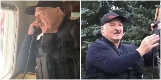 Российские власти прокомментировали нелепое появление Лукашенко с оружием и в бронежилете