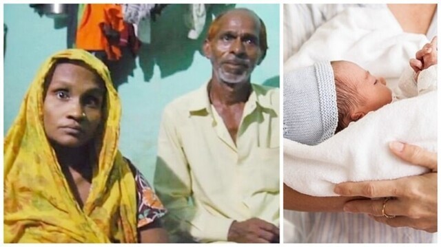 Индийская пара была вынуждена "продать" своего новорожденного ребенка больнице