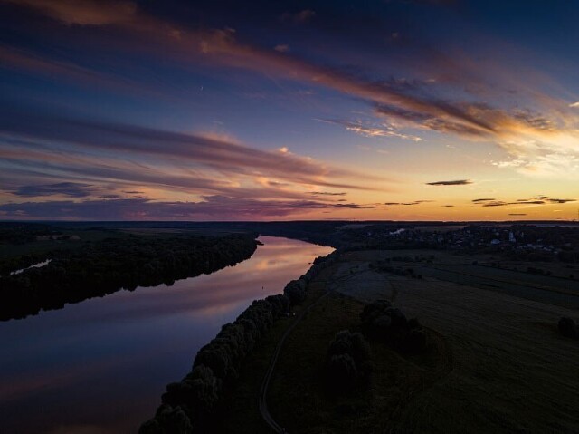 Первый день осени на реке Оке