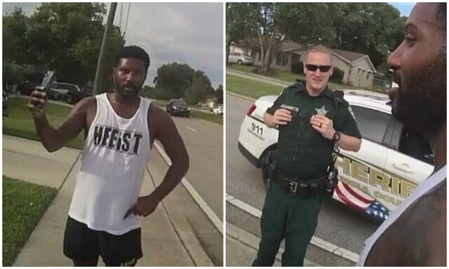 Полиция Флориды щедро извинилась перед бегуном, которого приняла за преступника