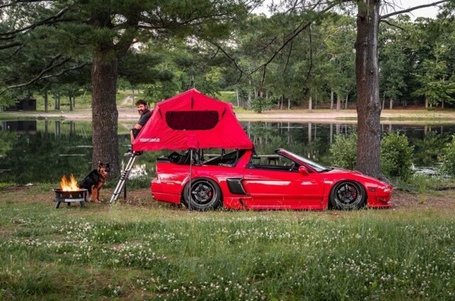 Acura NSX Camper — Спорткар для путешествий на природу