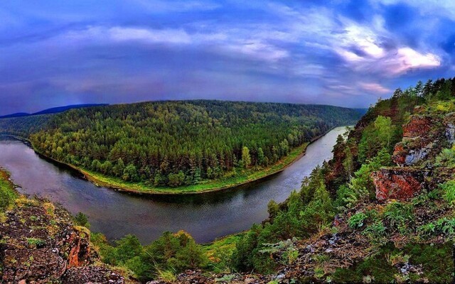 Река Ай, Урал