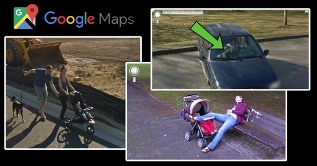 Компрометирующие кадры с Google Maps, которых не должно было быть