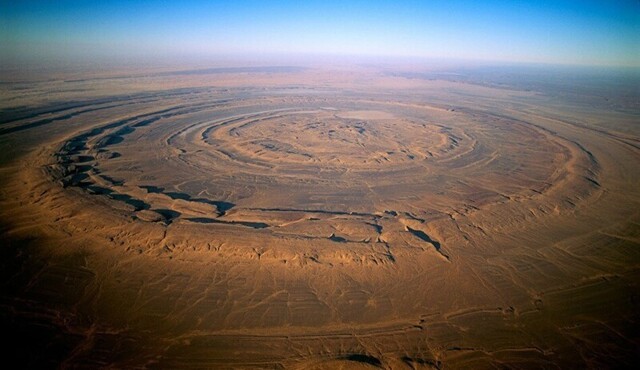 Глаз Сахары: геологическая аномалия, которую видно даже из Космоса