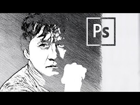 Как превратить фото в рисунок карандашом в Фотошопе