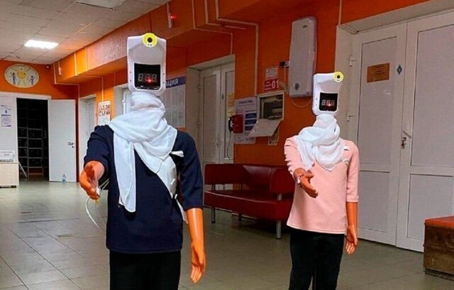 В детской больнице появились роботы-дезинфекторы