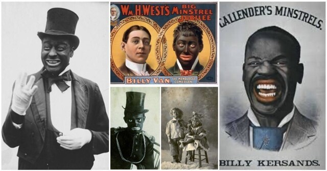 Заработать на блэкфейсе: зачем 100 лет назад белые американцы становились черными