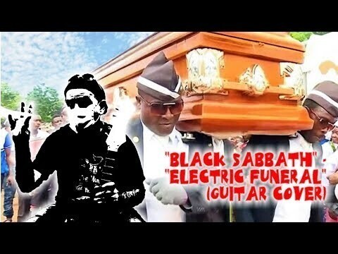 "Black Sabbath" - "Electric Funeral" (guitar cover)