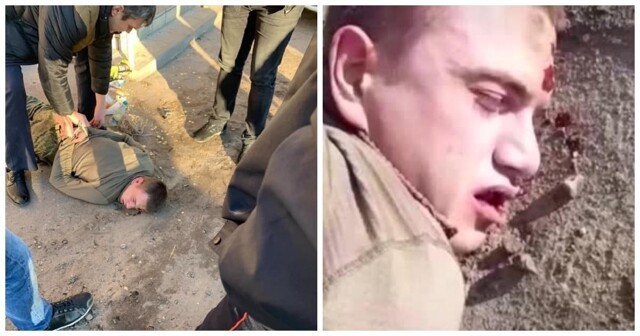 Появилось видео задержания срочника, застрелившего сослуживцев в Воронеже