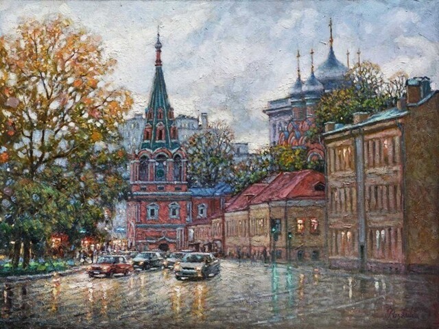 Москва под осенним небом