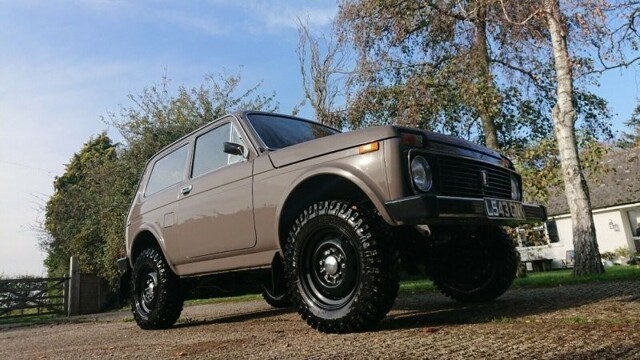 Lada Niva с двигателем  от Lancia продают в Англии