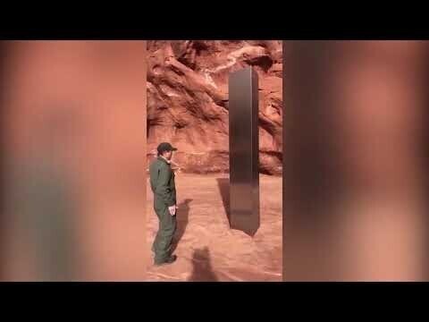 Обнаружен загадочный монолит в пустыне штата Юта
