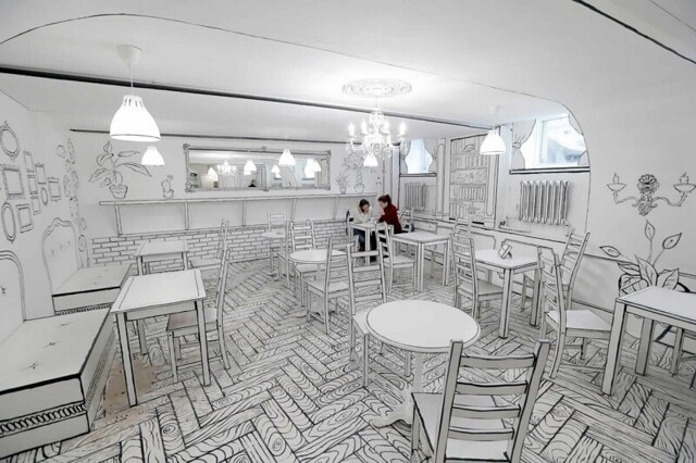 Необычные кафе Санкт-Петербурга