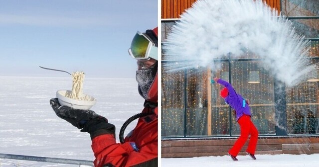 Аномальные морозы в Сибири вернули в соцсети «дубак-челлендж»