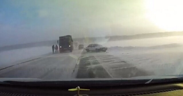 Случай на трассе в Оренбургской области