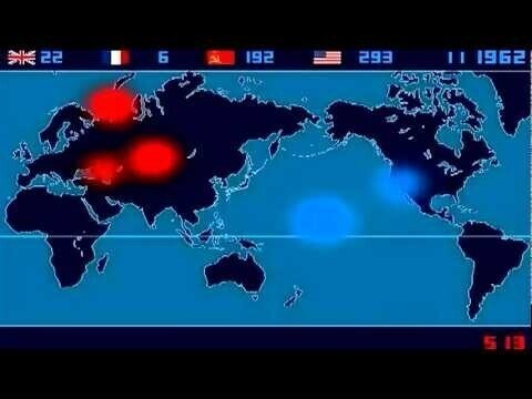 2000 ядерных взрывов - где, кто, когда