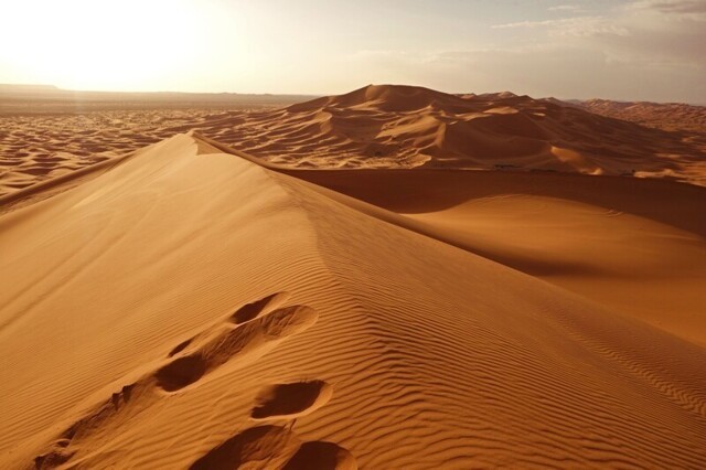 Насколько глубоки пески пустыни Сахара